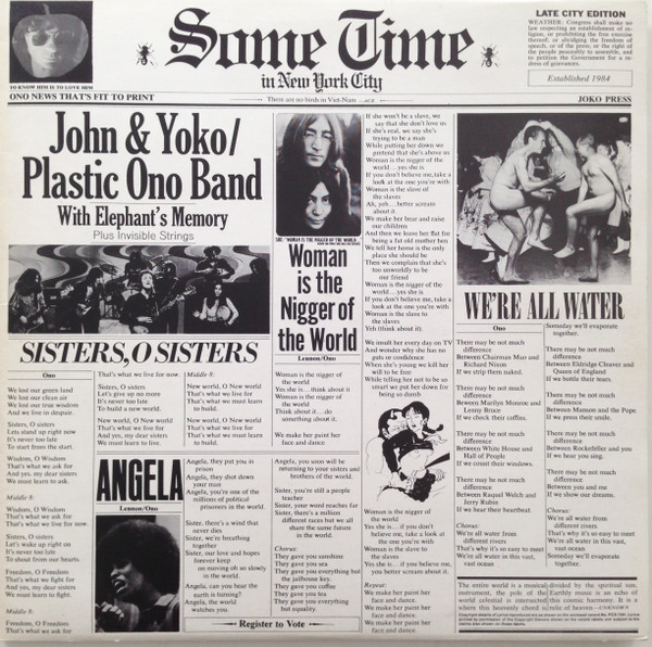 John & Yoko / Plastic Ono Band With Elephant’s Memory And Invisible String